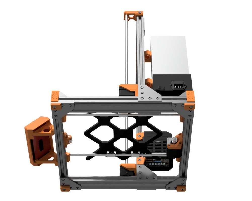 Blurolls 2.1 Version Prusa I3  - огляд і ціна Corexy 3D Printer Kit