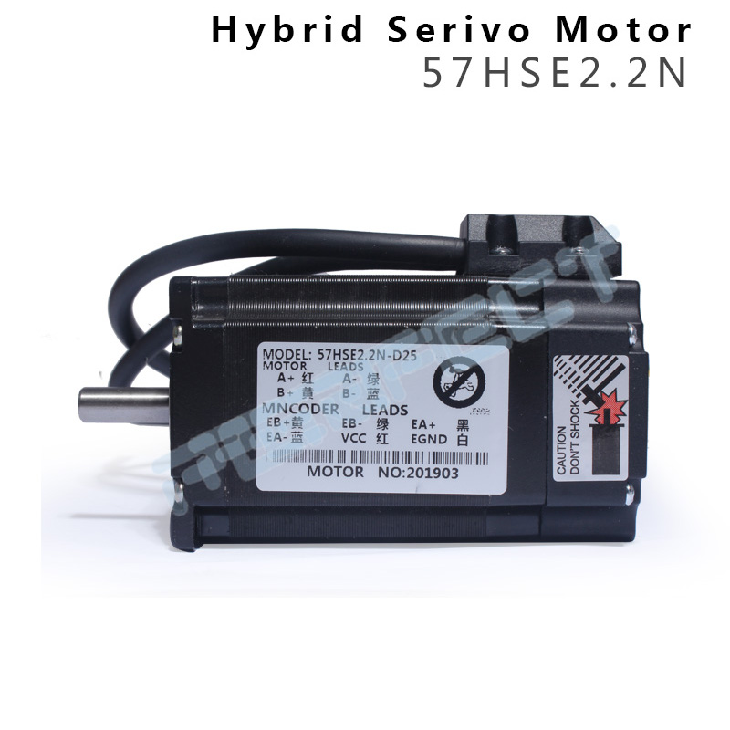 Nema 23  57HSE2.2N 2.2N.M 4.0A - огляд і ціна Closed Loop Stepper Motor Nema 17